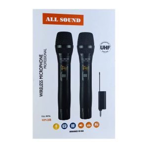 Micr?fono Inal?mbrico UHF ALL SOUND WP-20B