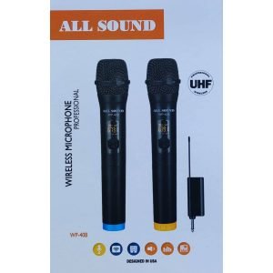 Micr?fono Inal?mbrico UHF ALL SOUND WP-40B