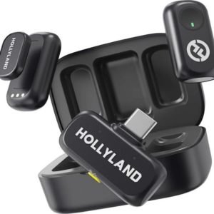 Hollyland Lark - Micrófono inalámbrico A1 para iPhone 15/16/17 y Android