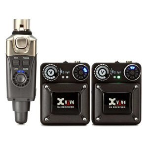 X VIVE U4R2 Sistema de monitoreo interno inalambrico con 2 receptores