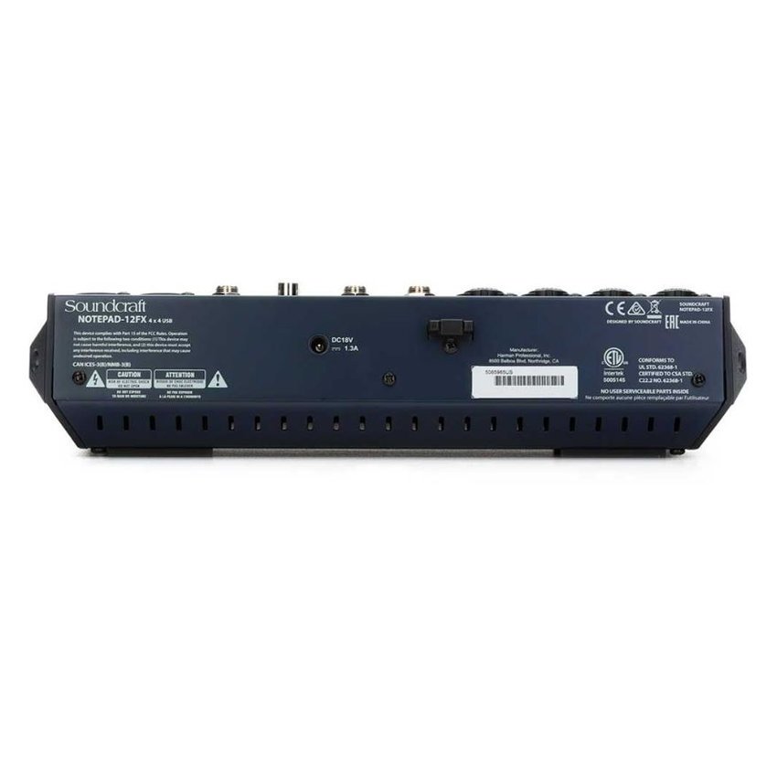 SOUNDCRAFT NOTEPAD 12FX - Imagen 3